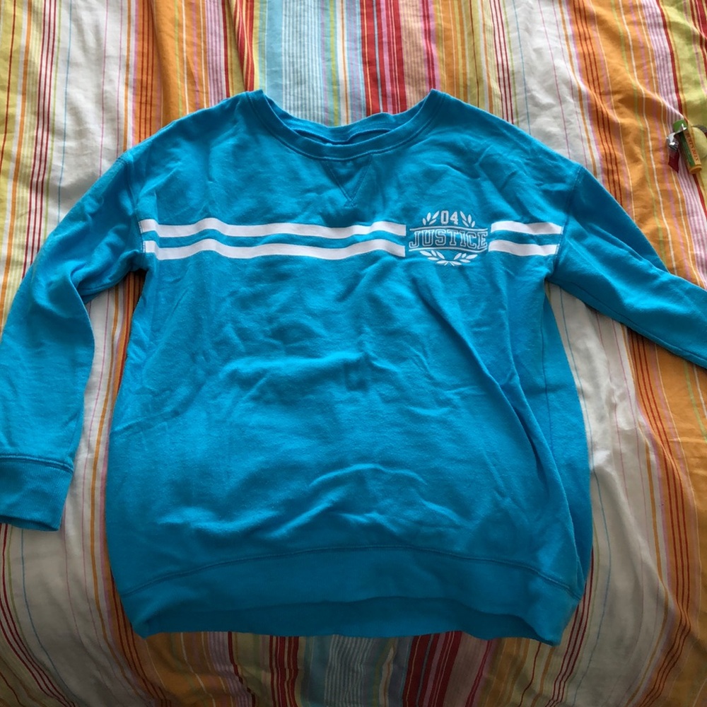 Justice active sweater